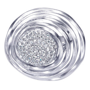 Gabriel Fashion 14 Karat Nature Ladies' Ring LR6689W44JJ