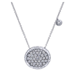 Gabriel Fashion Silver Byblos Chain Necklace NK4808SVJWS