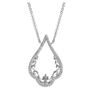 Gabriel Fashion 14 Karat Lace Necklace NK3982W45JJ