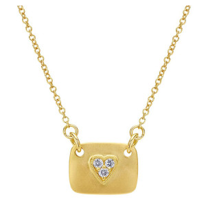 Gabriel Fashion 14 Karat Trends Necklace NK4269Y45JJ