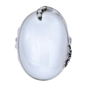 Gabriel Fashion Silver Cirque Ladies' Ring LR50314SVJMC