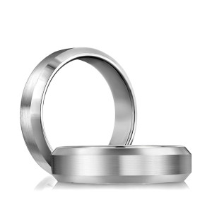 A.JAFFE BR4575G 14 Karat wedding ring, front view