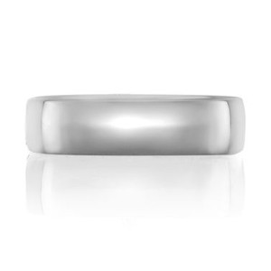 A.JAFFE SBS000 14 Karat wedding ring, front view