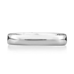 A.JAFFE SBS096 14 Karat wedding ring, front view