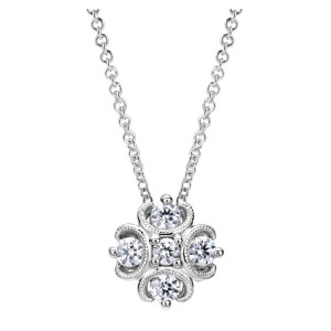 Gabriel Fashion 14 Karat Victorian Necklace NK3945W45JJ