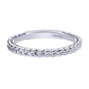 Gabriel Fashion 14 Karat Stackable Stackable Ladies' Ring LR4910CW4JJJ