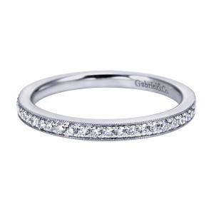 Gabriel 14 Karat Victorian Wedding Band WB7528W44JJ