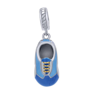 Gabriel Fashion Silver / 18 Karat Two-Tone Treasure Chests Charm Pendant PT973EMMYJJJ
