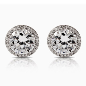 Tacori Diamond Earrings Platinum Fine Jewelry FE67075
