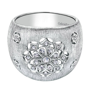 Gabriel Fashion Silver Madison Ladies' Ring LR6965SVJWS