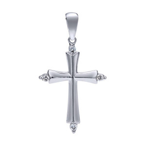Gabriel Fashion 14 Karat Faith Cross Cross Pendant PC467W45JJ