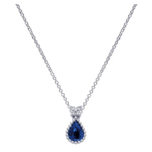 Gabriel Fashion 14 Karat Bombay Necklace NK4482W45SB
