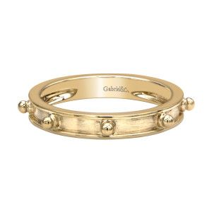 Gabriel Fashion 14 Karat Stackable Ladies' Ring LR5587Y4JJJ