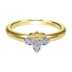 Gabriel Fashion 14 Karat Trends Ladies' Ring LR50547Y45JJ
