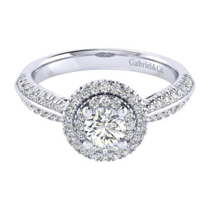 Gabriel 14 Karat Perfect Match Engagement Ring ER002A2AIW44JJ