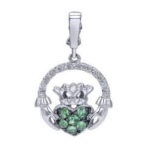 Gabriel Fashion 14 Karat Treasure Chests Charm Pendant PT807W44GG