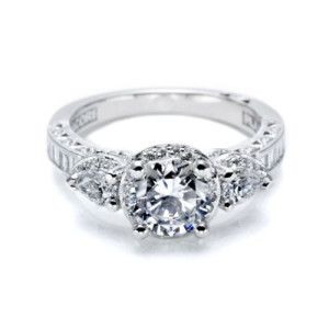 Tacori Crescent 18 Karat Engagement Ring HT2533SM12X
