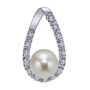 Gabriel Fashion 14 Karat Grace Pendant PT502W44PL