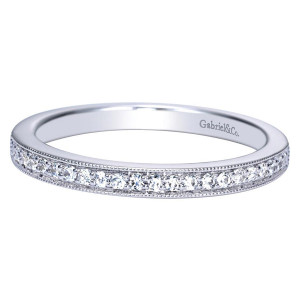Gabriel 14 Karat Victorian Wedding Band WB8699W44JJ