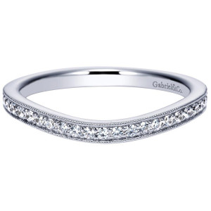Gabriel 14 Karat Victorian Wedding Band WB8959W44JJ