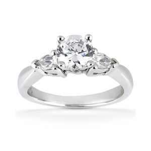 Taryn Collection Platinum Diamond Engagement Ring TQD 2061