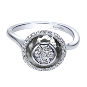 Gabriel Fashion 14 Karat Twilight Ladies' Ring LR6291W45JJ