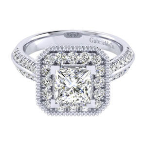 Gabriel 14 Karat Perfect Match Engagement Ring ER002C6ALW44JJ