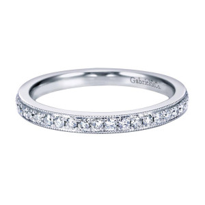 Gabriel 14 Karat Victorian Wedding Band WB7283W44JJ