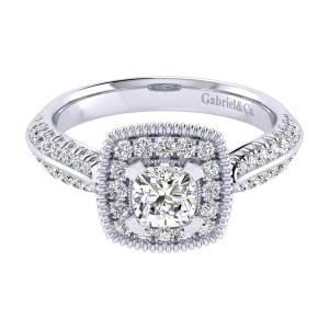 Gabriel 14 Karat Perfect Match Engagement Ring ER002B3AKW44JJ