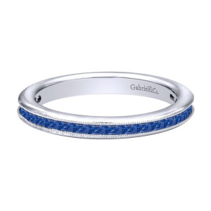 Gabriel Fashion 14 Karat Stackable Stackable Ladies' Ring LR4574W4JSA