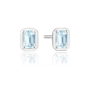 Tacori Allure Sky Blue Topaz Stud Earring FE823EC55X4BT