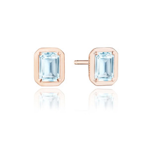 Tacori Allure Sky Blue Topaz Stud Earring FE823EC55X4BTPK