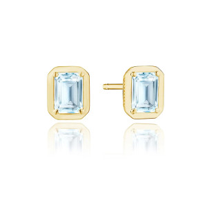 Tacori Allure Sky Blue Topaz Stud Earring FE823EC55X4BTY