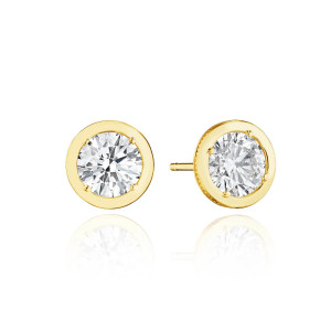 Tacori Allure Round Diamond Stud Earring FE823RD65LDY