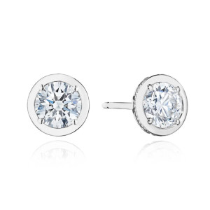 Tacori Allure Round Diamond Stud Earring FE823RD6LD