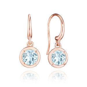 Tacori Allure Sky Blue Topaz French Wire Earring FE824RD5BTPK