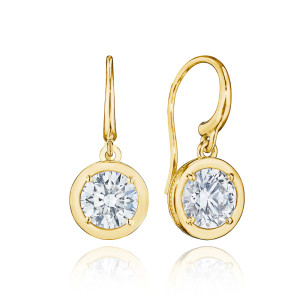 Tacori Allure Round Diamond French Wire Earring FE824RD75LDY