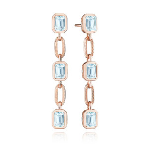 Tacori Allure Sky Blue Topaz Drop Earring FE825EC55X4BTPK
