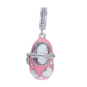 Gabriel Fashion Silver Treasure Chests Charm Pendant PT960EMSV5JJ