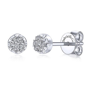 Gabriel Fashion 14 Karat Trends Stud Earrings EG10597W45JJ