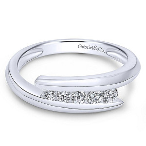Gabriel Fashion 14 Karat Contemporary Ladies' Ring LR5629W45JJ