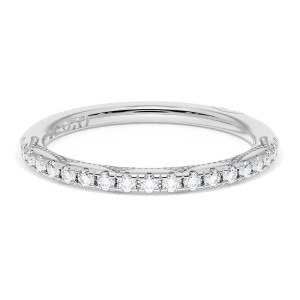 Tacori HT2586B12W 18 Karat Wedding Band
