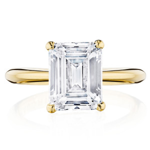 Tacori HT2671EC95X75Y 18 Karat RoyalT Engagement Ring