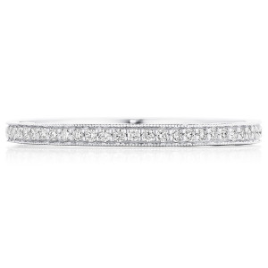 Tacori 14 Karat Coastal Crescent Wedding Band P103B34FW