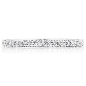 Tacori 14 Karat Coastal Crescent Wedding Band P104B34FW