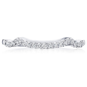 Tacori 14 Karat Coastal Crescent Wedding Band P105BFW
