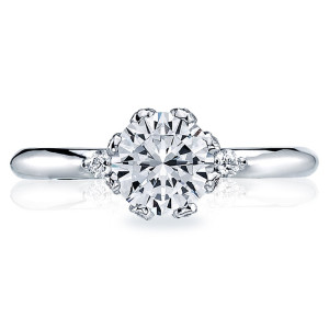 Tacori 18 Karat Simply Tacori Solitaire Engagement Ring 2535RD65