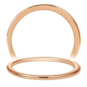 Taryn 14 Karat Rose Gold Straight Wedding Band TW8354K4JJJ