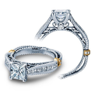 Verragio Venetian 5037P 14 Karat Engagement Ring