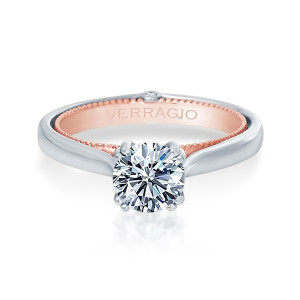 Verragio Couture-0418R-TT Platinum Engagement Ring